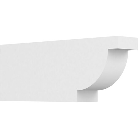 Ekena Millwork Standard Alpine Architectural Grade PVC Rafter Tail, 3"W X 6"H X 16"L RFTP03X06X16ALP